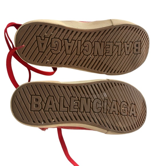 Balenciaga Paris Mule Sneakers in Red Canvas size 6 - Picture 8 of 8